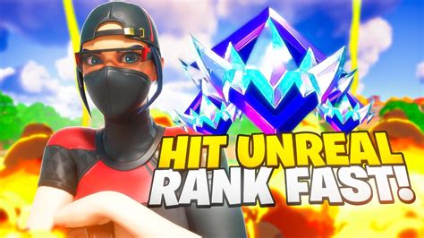 How To Hit Unreal Rank Fast In Fortnite Rank Up Fast In New Ranked