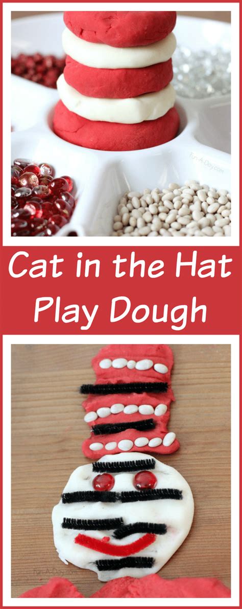 Cat In The Hat Activities With Play Dough Fun A Day