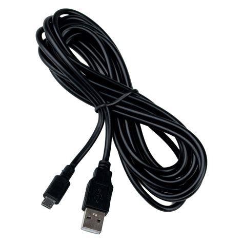 Kmd 10 Feet Usb Charging Cable For Sony Ps4 Controller Black Packaging