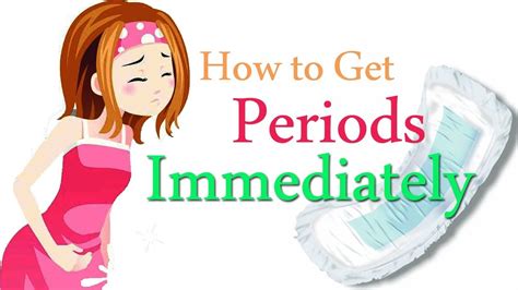 early period how to get periods immediately the best way to start your period early youtube