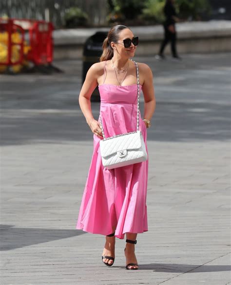 Myleene Klass Is Pictured Flawless Arriving At Global Offices 29