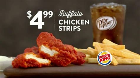 Burger King Buffalo Chicken Strips Tv Commercial Exotic Ispottv