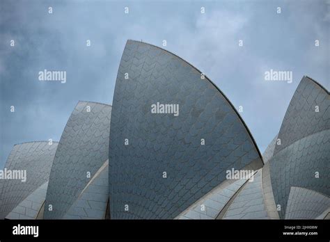 The Shells Comprising The Roof Of The Sydney Opera House In Sydney
