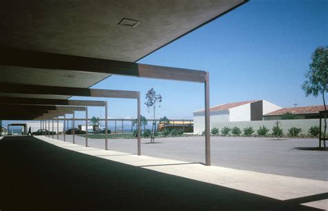 Palos Verdes High School Close Up Rj Neutra Disney Imagineering