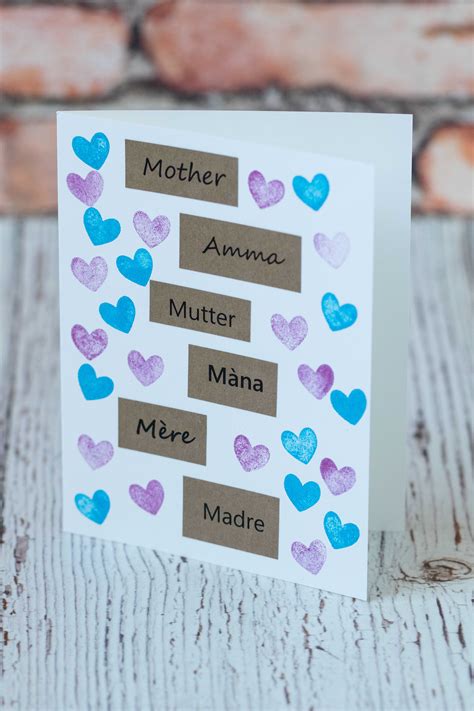 Everything you love about traditional paper cards with the convenience that you expect in the digital world. 10 Simple DIY Mother's Day Cards • Rose Clearfield