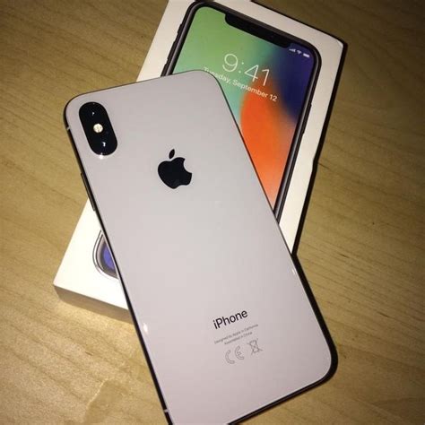 Refurbished Apple Iphone X Silver Iphone Apple Iphone Apple Mobile