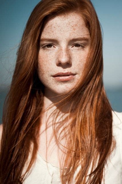 One More Luca Hollestelle Beautiful Freckles Redheads Freckles Red Hair Brown Eyes
