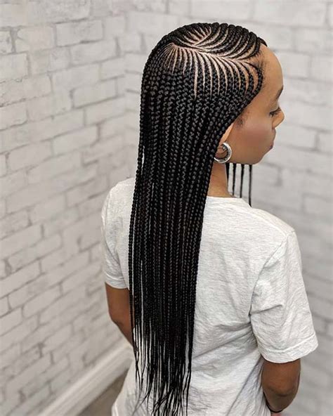 They are also known as banana braids or cherokee braids. 25 Cool Methods to Put on 2 Layer Braids This Season ...