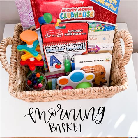 Morning Baskets For Toddlers Artofit