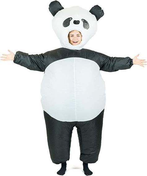 Bodysocks Inflatable Panda Costume Adult Uk Clothing