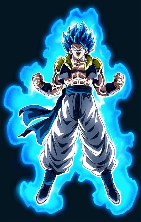 His voice is a dual voice containing both goku's and vegeta's voices. Gogeta Super Saiyan Blue, Dragon Ball Super | Personagens ...