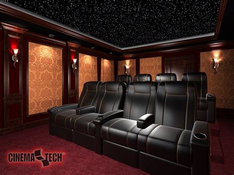 Cinematech Luxury Theater Seating Design And Acoustical Treatment