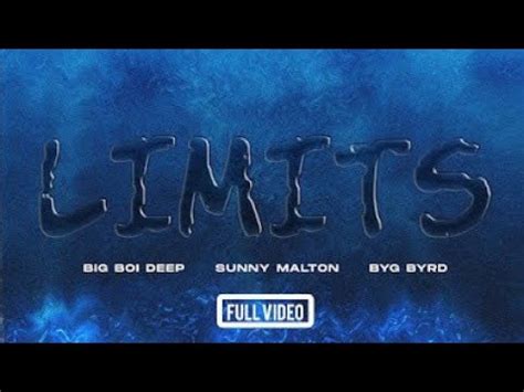 Limits Reverb Big Boi Deep Sunny Malton Byg Byrd Official YouTube