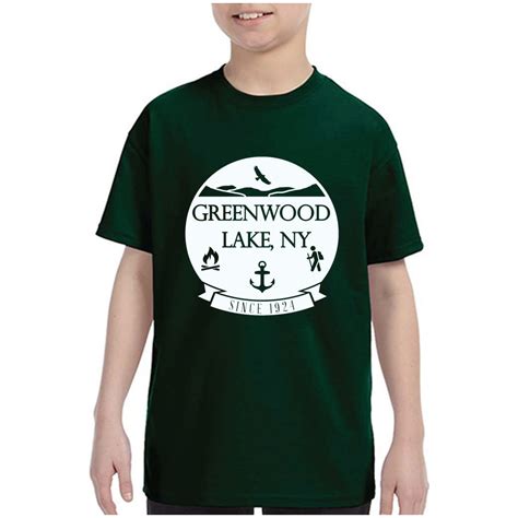Fitzulas T Shop Greenwood Lake T Shirt Youth Size Medium Fitzulas