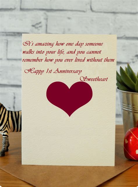 Top 20 First Wedding Anniversary Wishes And Quotes For Wife
