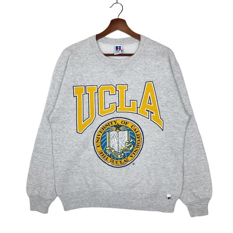 Vintage 90s Ucla Sweatshirt Crewneck University California Etsy In