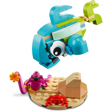 Lego 31128 Creator Dolphin And Turtle Blocks And Bricks