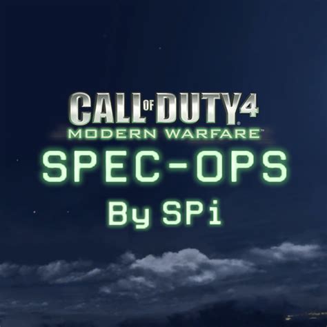 Cod4 Special Ops Missions Mod For Call Of Duty 4 Modern Warfare Moddb