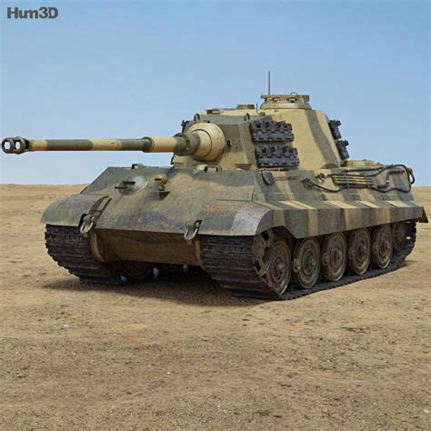 Ww2 German Tiger Tank 3d Model Turbosquid 1231505 Ph