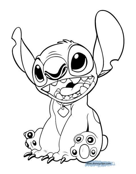 Lilo And Stitch Printable Coloring Pages 2 Disney Coloring Book