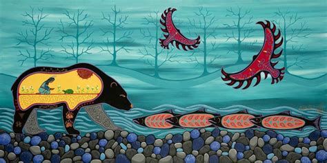 Loretta Gould Love Our Medicine Mikmaq Artist Nova Scotia Canada Native American Art