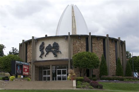 Nfl Hall Of Fame Canton Ohio Nfl Hall Of Fame Hall Of Fame Places