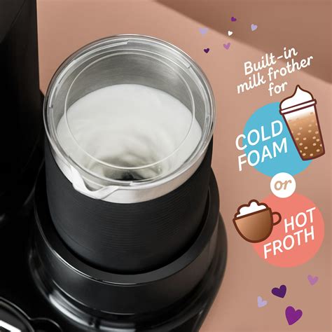 Mr Coffee 4 In1 Single Serve Latte Iced And Hot Coffee Maker Black