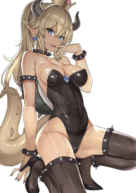 Bowsette Wet Pose Bowsette Gallery Luscious Hentai Manga And Porn