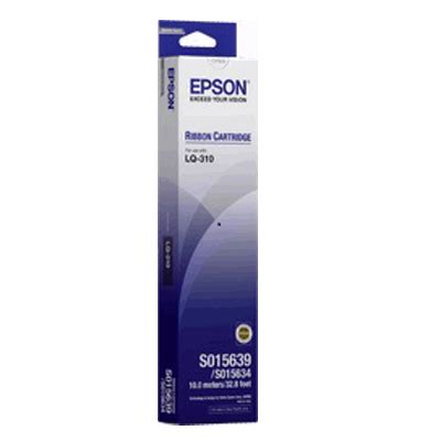 Epson lq 310 ribbon cartridge. Ribbon Epson Lq 310 Black Fabric Ribbon Cartridge ...