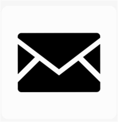 Email Icon Black And White