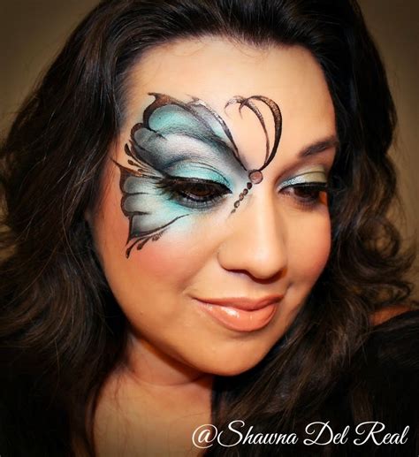 Shawna D Make Up Butterfly Airbrush Face Painting Tutorial