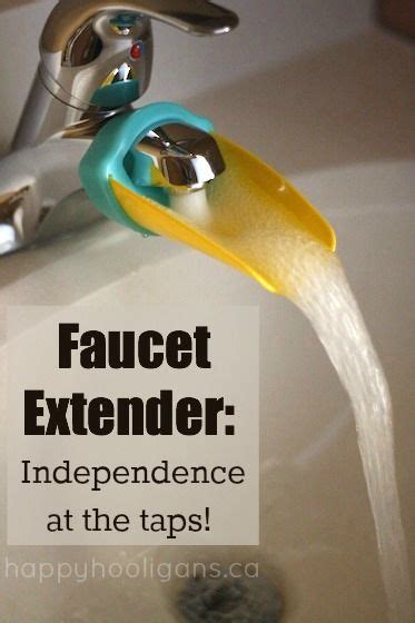 Faucet Extender Enables Little Ones To Reach The Water And Was Their