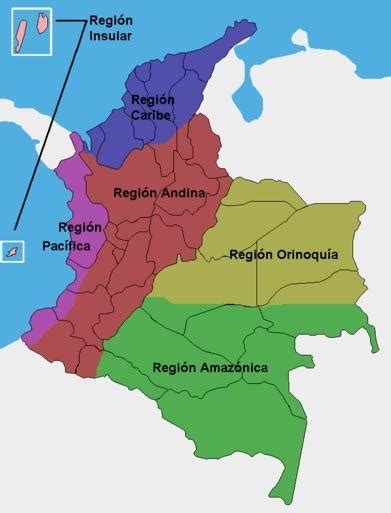 Stefy Blog Regiones De Colombia