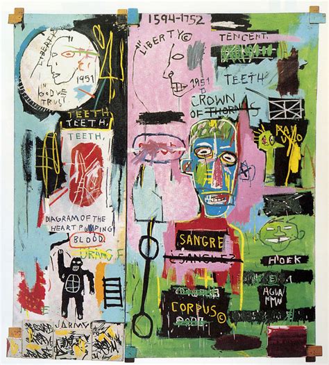 As its title implies, boom for real: Jean-Michel Basquiat (1960 - 1988), Neo-Expressionist Painter
