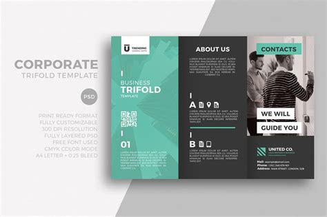 Die 35 Besten Trifold Broschürenvorlagen And Beispiele Word Indesign