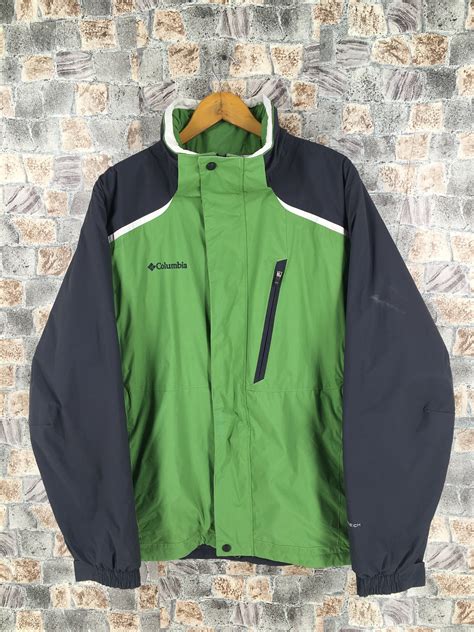 Columbia Sportswear Windbreaker Jacket Large Vintage Columbia Etsy