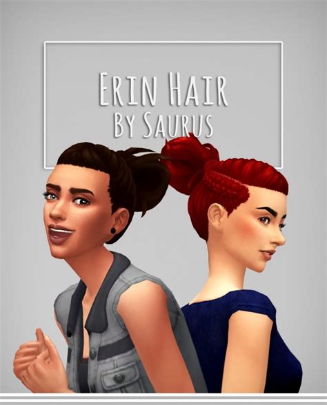 Erin Hair At Saurus Sims The Sims 4 Catalog