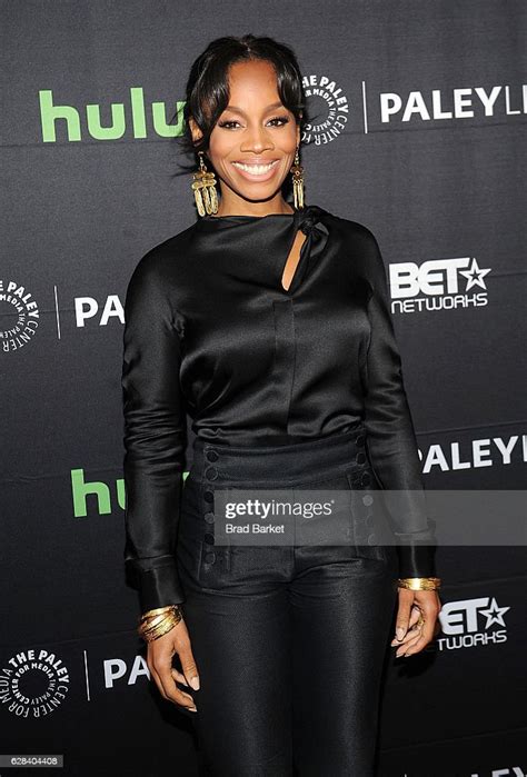 Actor Anika Noni Rose Attends Bets The Quad Paley Center For Media