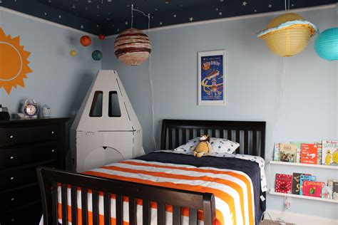 Outer Space Room Paper Lantern Planets Solar System Rocket With