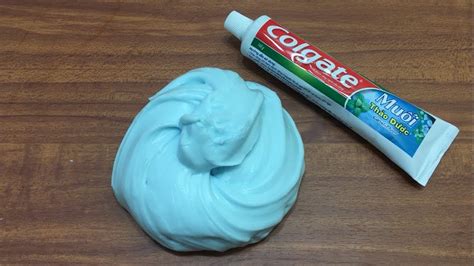 How To Make Slime With Toothpaste How To Make Slime