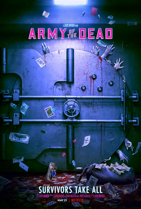 First Poster For Zack Snyders Army Of The Dead A Group Of