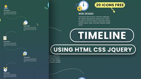 How To Make Modern Timeline Design Using Html Css Jquery