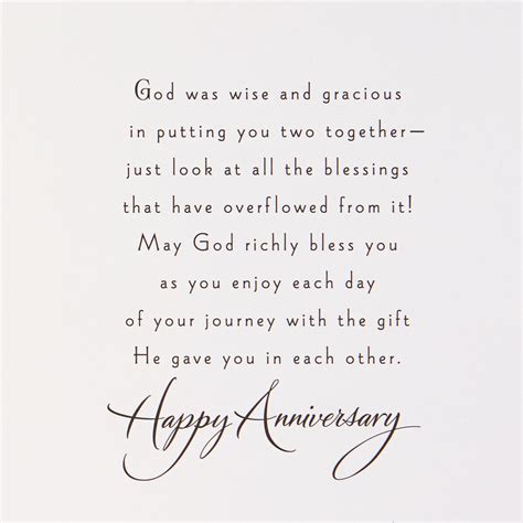 With Joy For You Religious 50th Anniversary Card Greeting Cards
