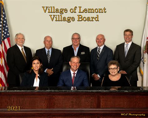 Village Board Of Trustees Village Of Lemont Il