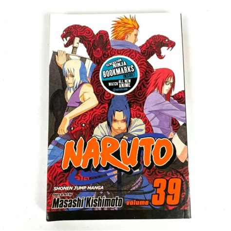 Naruto Manga Graphic Novel Masashi Kishimoto Shonen Jump Volume 39