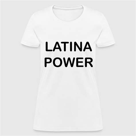 latina power t shirt spreadshirt