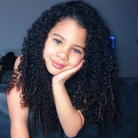 Zomayra N On Instagram My Baby 💜 Curly Girl Hairstyles Kids