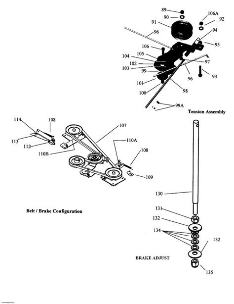 Swisher 60 Finish Mower Belt Diagram