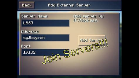 How To Join Servers In Minecraft Pocket Edition 075 No Jailbreak