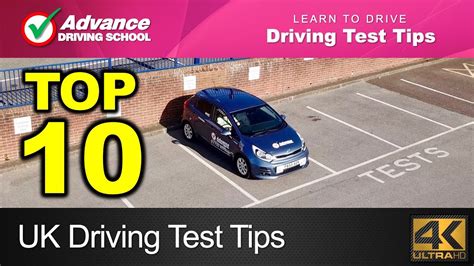Top 10 Uk Driving Test Tips Learn To Drive Driving Test Tips Youtube